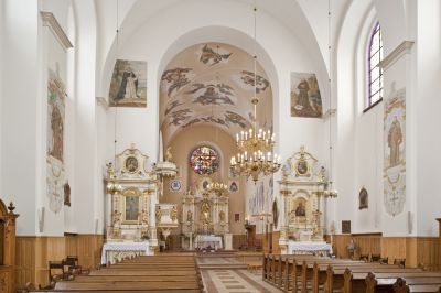 Wnętrze kościoła, fot. Tadeusz Poźniak